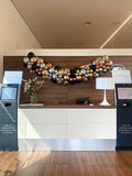 Black, Chrome Silver and Chrome Gold Organic Garland