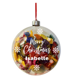 Large Personalised Name Fillable Bauble| Collection Only
