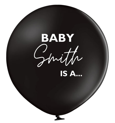 Personalised Giant Gender Reveal Balloon