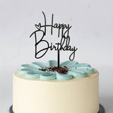Multiple Colours - Happy Birthday Cake Topper