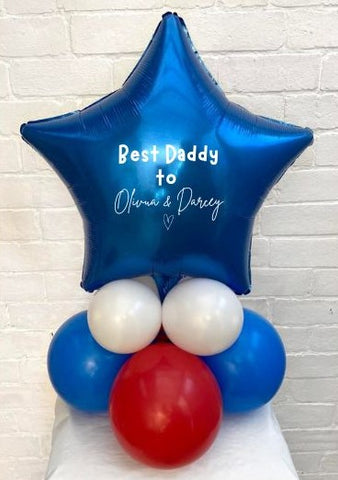 Personalised Best Daddy Table Topper