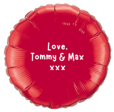 Love You Daddy Round Foil Balloon