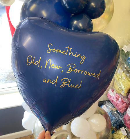 Personalised Wedding 18" Foil
