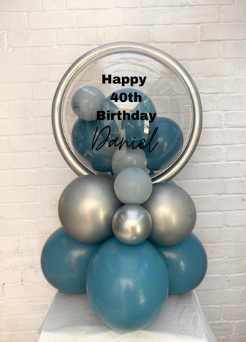 Happy Birthday Personalised Table Topper Display