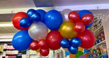 Emergency Services Themed Organic Garland