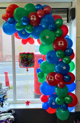 Mario Themed Organic Garland