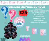 Gender Reveal Theme Party Bundle | WEBSITE ONLY OFFER