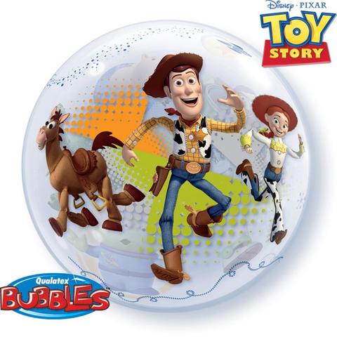 Bubble Disney Toy Story Woody & Buzz Balloon | 22"