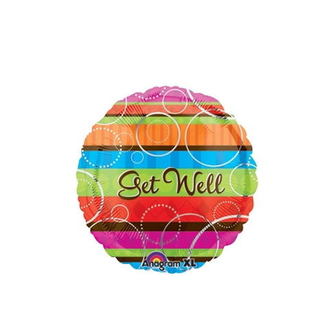 Foil Round Get Well Balloons | 18"