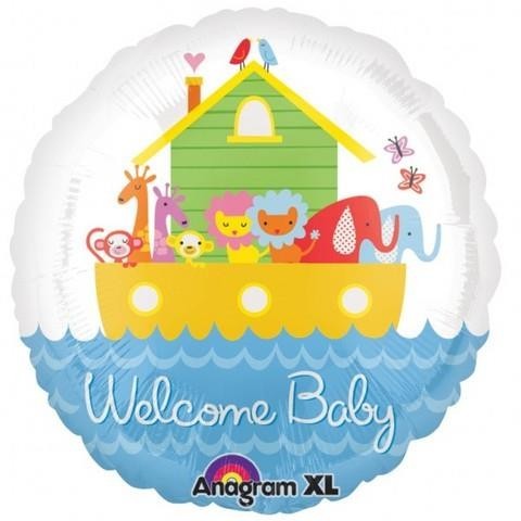 Welcome Baby Ark Foil Balloon | 18" | S40