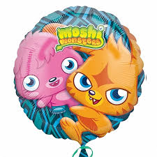 Foil Round Moshi Monsters Balloon | 18"