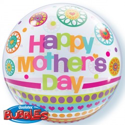 Bubble Mother's Day Dots Patterns Balloon | 22"