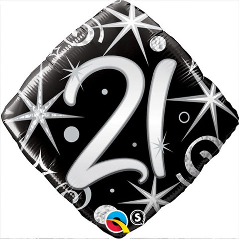 Diamond 21st Birthday Foil Balloon | S40