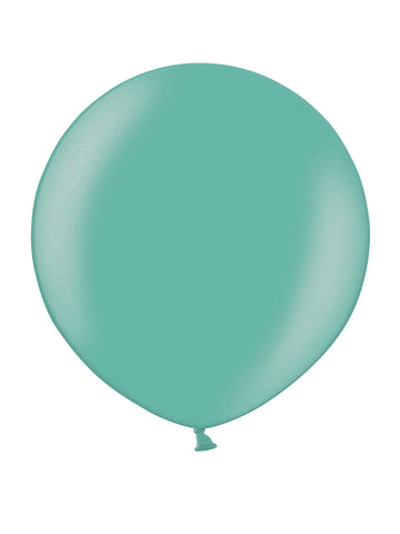 Green Latex Metallic Balloons | 2ft