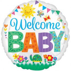 Welcome Baby Foil Balloon | 18"