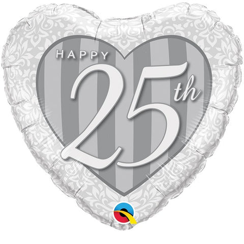 Happy 25th Foil Balloon | 18"