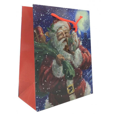 Traditional Santa Gift Bag | Small  | Collection