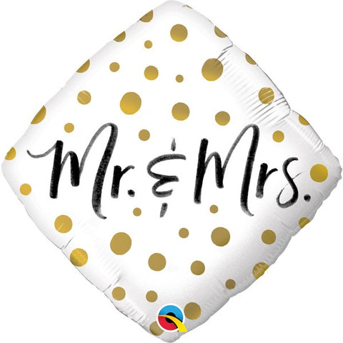 Mr & Mrs Foil Balloon | 18"
