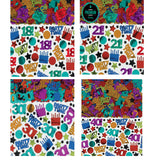 Multiple Numbers - Birthday 'Numbers' Confetti | 70g