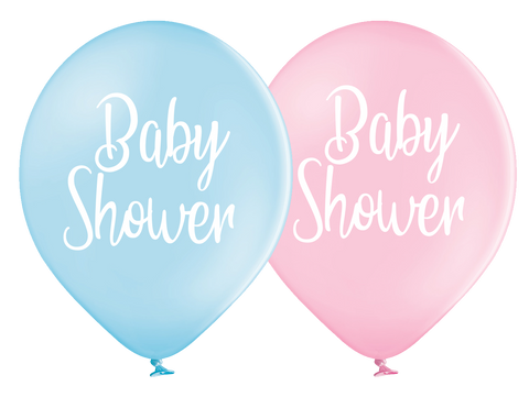 Latex Preprinted Baby Shower Balloons | 12"| 10 Pack