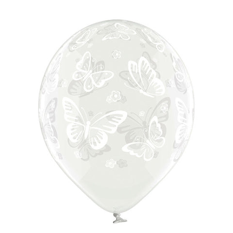 Latex Butterflies Balloons | 12" | Pack of 6