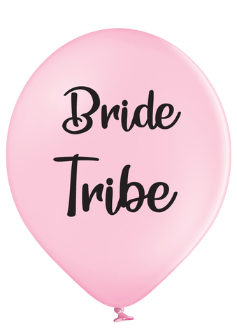 Latex Preprinted Bride Tribe Balloons | 12"| 10 Pack