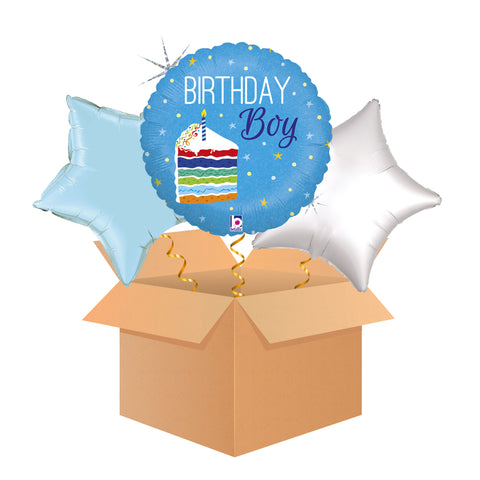 Birthday Boy - Balloon in a Box