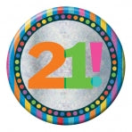 21st Birthday Badge | 15cm