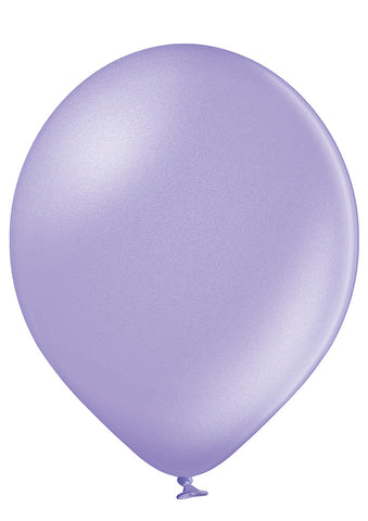 Latex Metallic Lavender Balloons | 12"