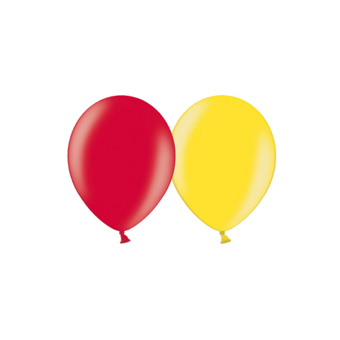 Red & Yellow Latex Balloons - Spain Flags