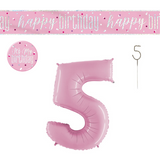 Pastel Pink Birthday Bundle