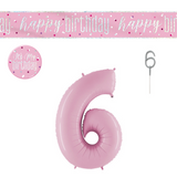 Pastel Pink Birthday Bundle