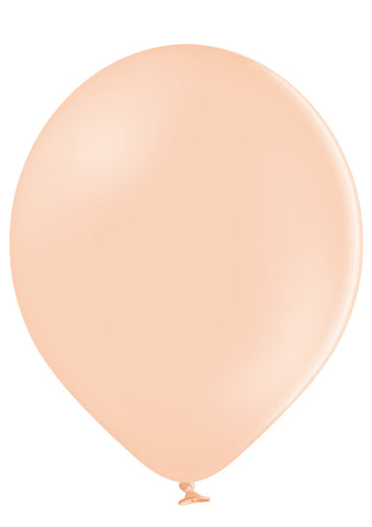 NEW! Pastel Standard Peach Cream Latex Balloons | Available in 5" and 12"