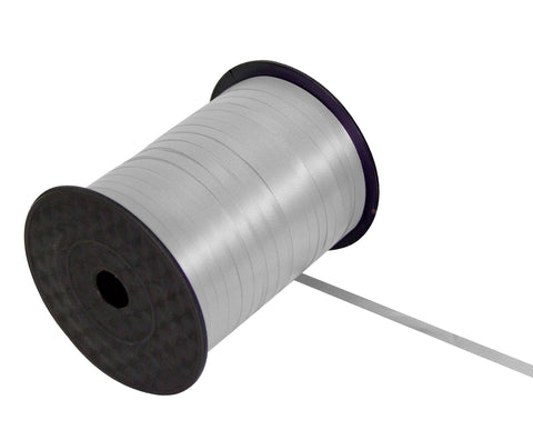 Silver Satin Ribbon | 500m