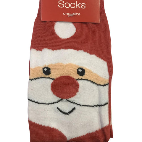 Adult Christmas Socks - Santa