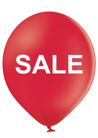 Latex Preprinted SALE Balloons | 12"