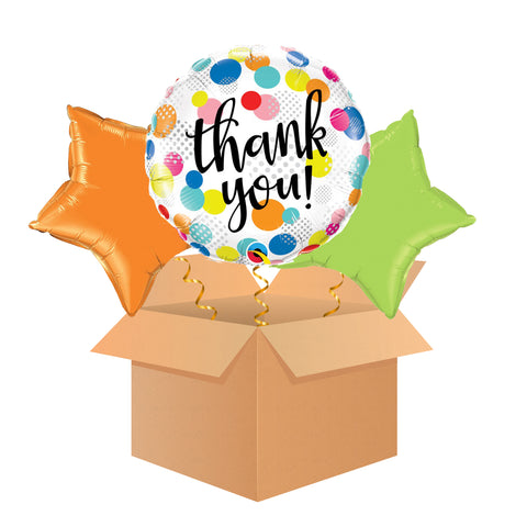 Thank You Happy Birthday - Balloon in a Box