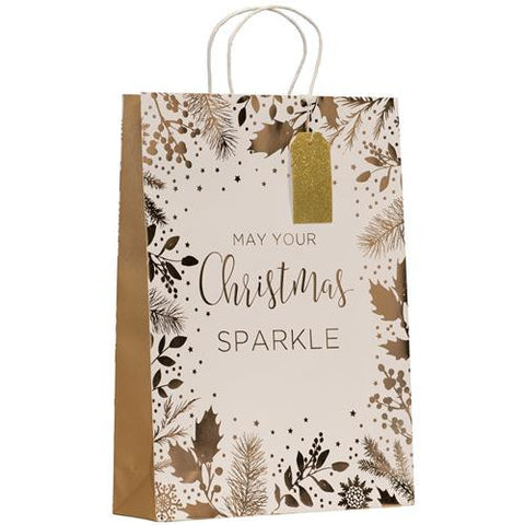 May Your Christmas Sparkle Gift Bag | Extra Large  | Collection