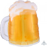 Foil Shape Beer Mug Balloon P35 | 23"