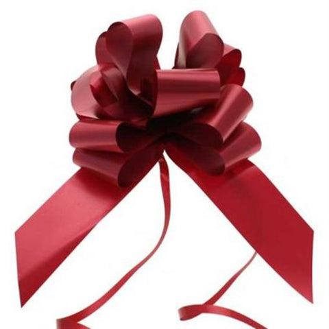 Burgundy Pullbow | 2"