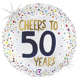 Cheers to 50 Years Foil Balloon | S40