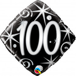 Diamond 100th Birthday Foil Balloon | S40