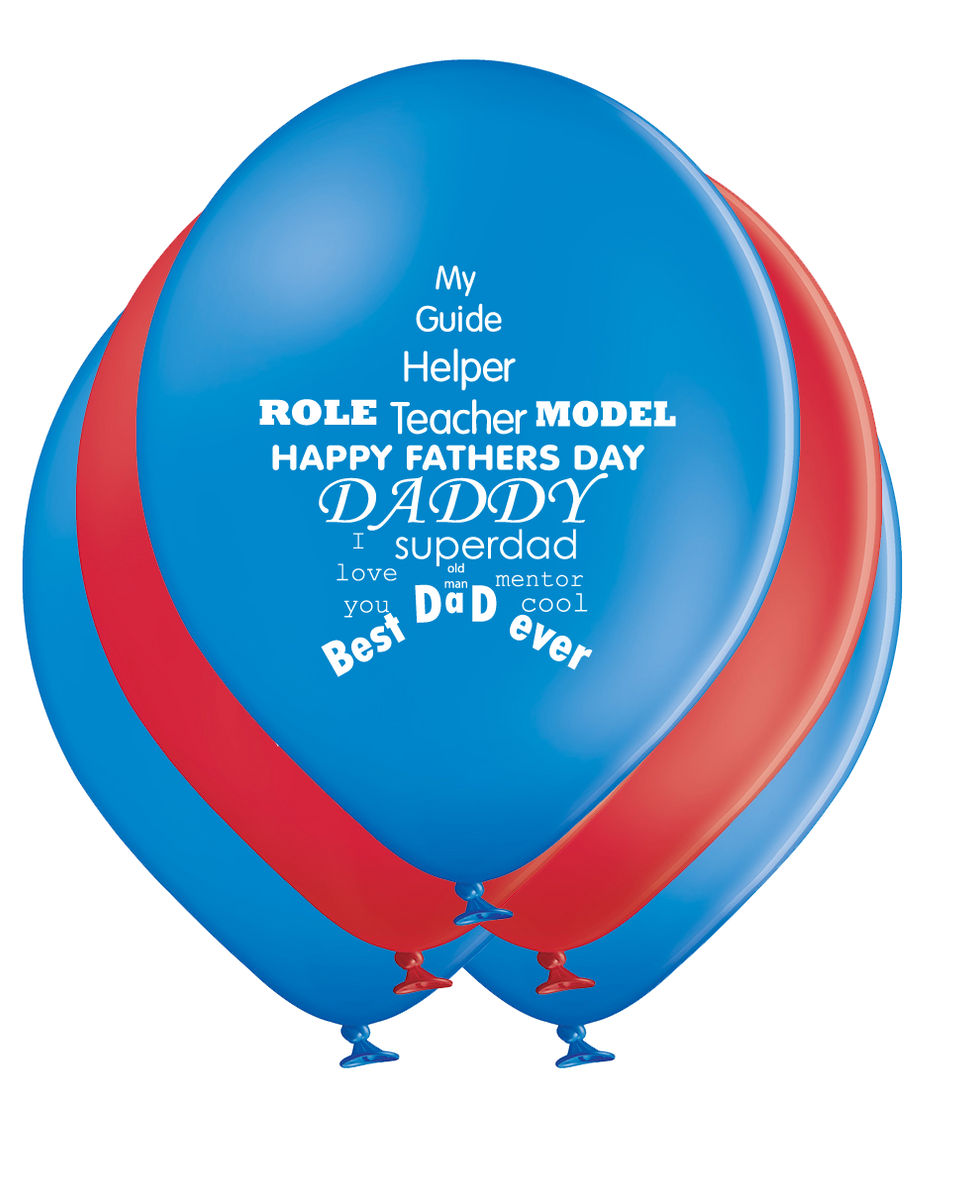 Red balloon fathers day sales