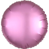 Foil Round Satin Luxe Plain Balloons | 18"