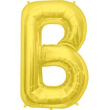 Foil Letters Metallic Gold Balloons | 34"