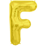 Foil Letters Metallic Gold Balloons | 34"