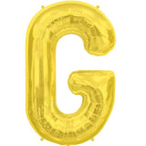 Foil Letters Metallic Gold Balloons | 34"