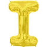 Foil Letters Metallic Gold Balloons | 34"
