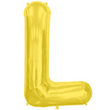 Foil Letters Metallic Gold Balloons | 34"