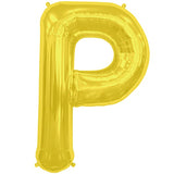 Foil Letters Metallic Gold Balloons | 34"